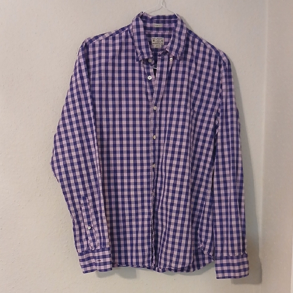 J. Crew Other - J. Crew Pink and Purple Casual Button Down Shirt